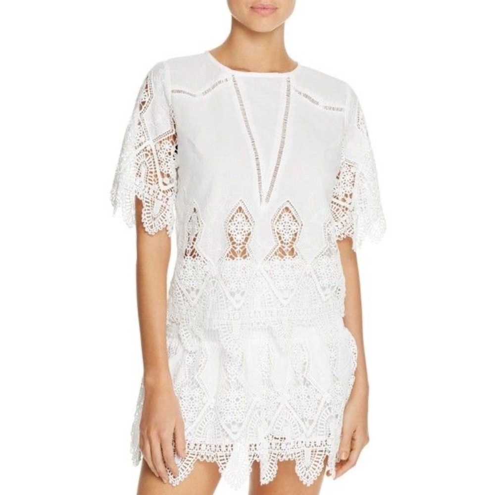 SUBOO Prairie Lace Crochet Top